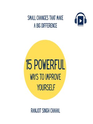 cover image of 15 Powerful Ways to Improve Yourself
